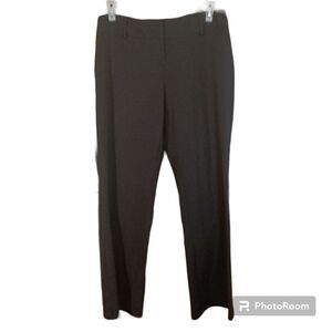 Cato Women's Wide Belt loop Waistband Flat Front Flared Leg Work Pants Sz 14/16